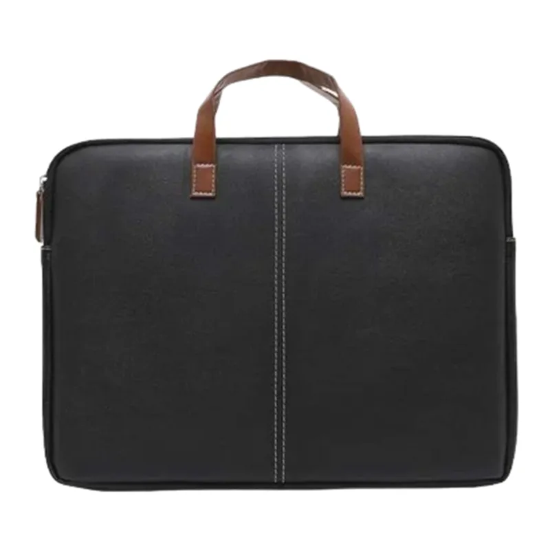 Pu leather laptop sleeve for gifting in bulk quantities in events and promotions.