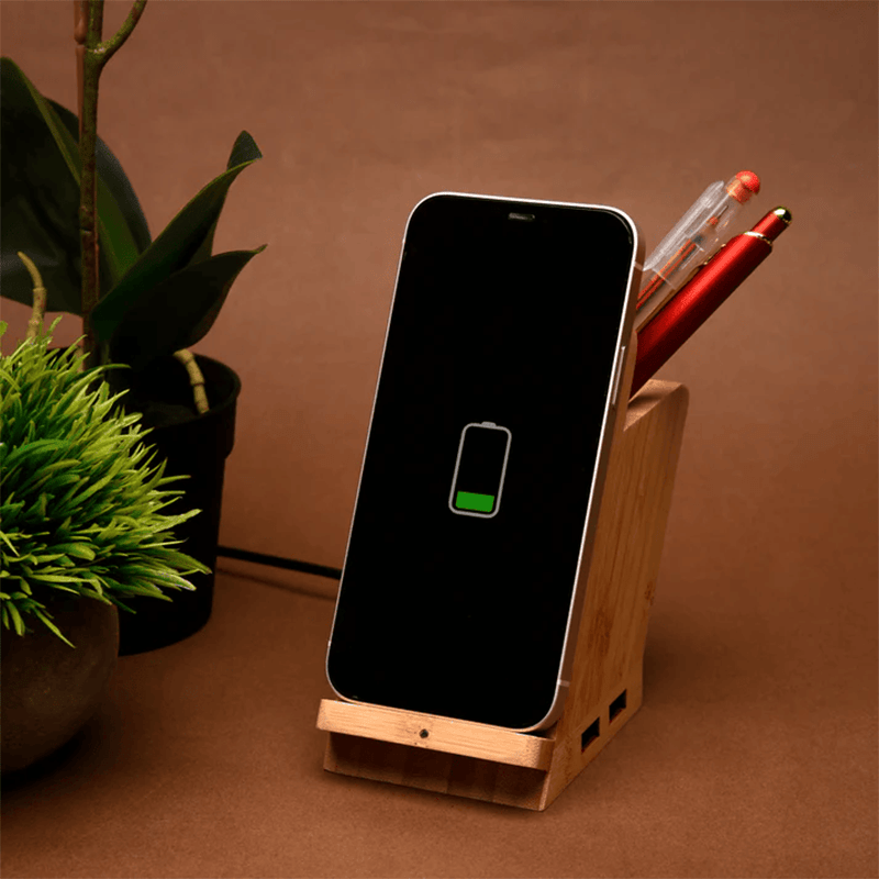 Wireless Charger with Pen Stand
