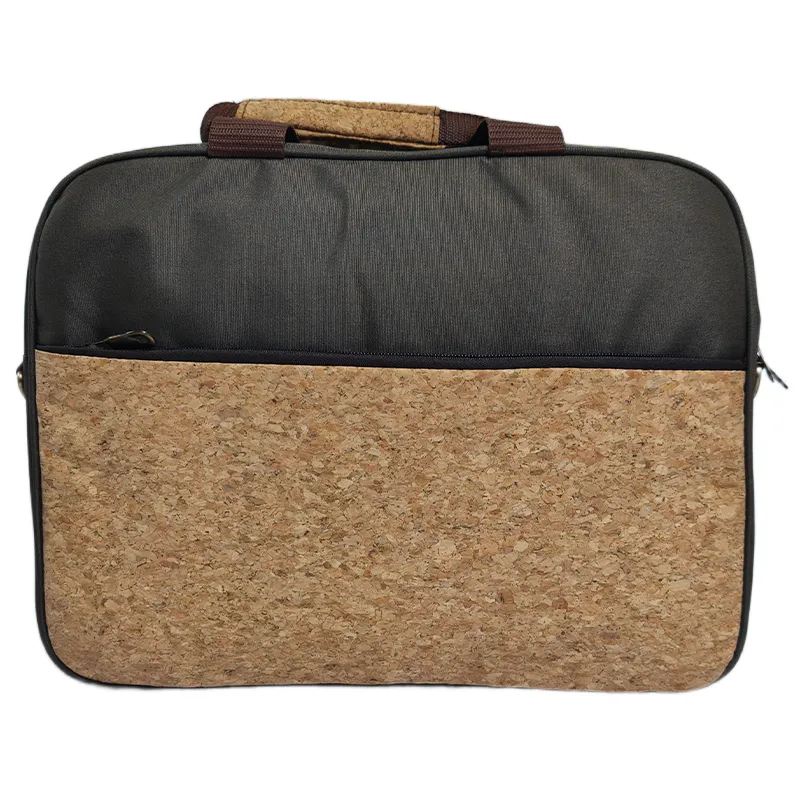 Ecofriendly cork laptop messenger bag for gifting in events and promotions. Eco-Friendly Laptop Bags Bulk Orders