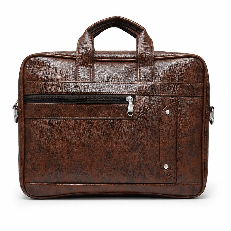 Brown corporate laptop bag for bulk orders in events and promotions by laptop bag supplier Mumbai