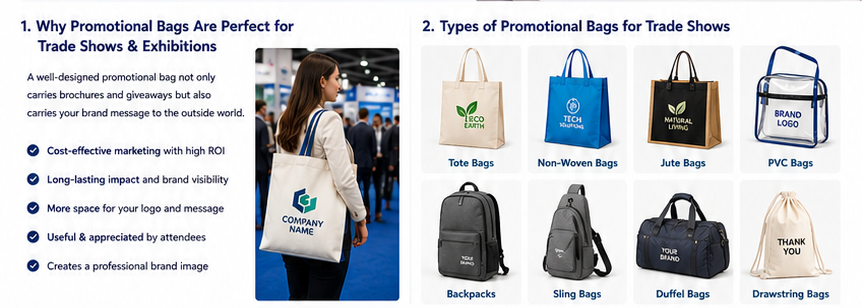Promotional office bags for trade shows, Customized office bags with company logo, Professional corporate office bags India, Promotional sling bags for exhibitions, Customized sling bags with logo branding, Corporate event sling bags India, Promotional duffel bags for corporate exhibitions, Customized travel duffel bags with logo, Corporate promotional travel bags India, 