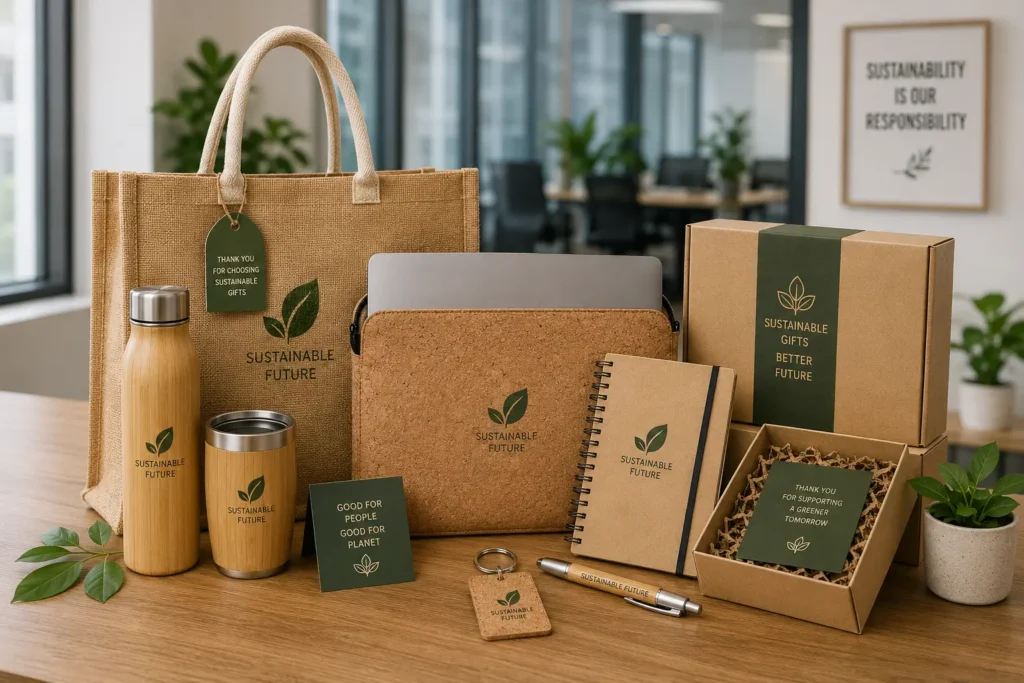 Eco friendly business gifts and sustainable corporate products