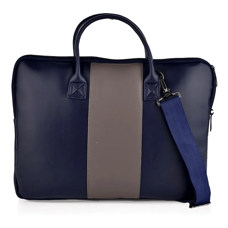Customized laptop bags with company logo for employee welcome kits in Vadodara.
