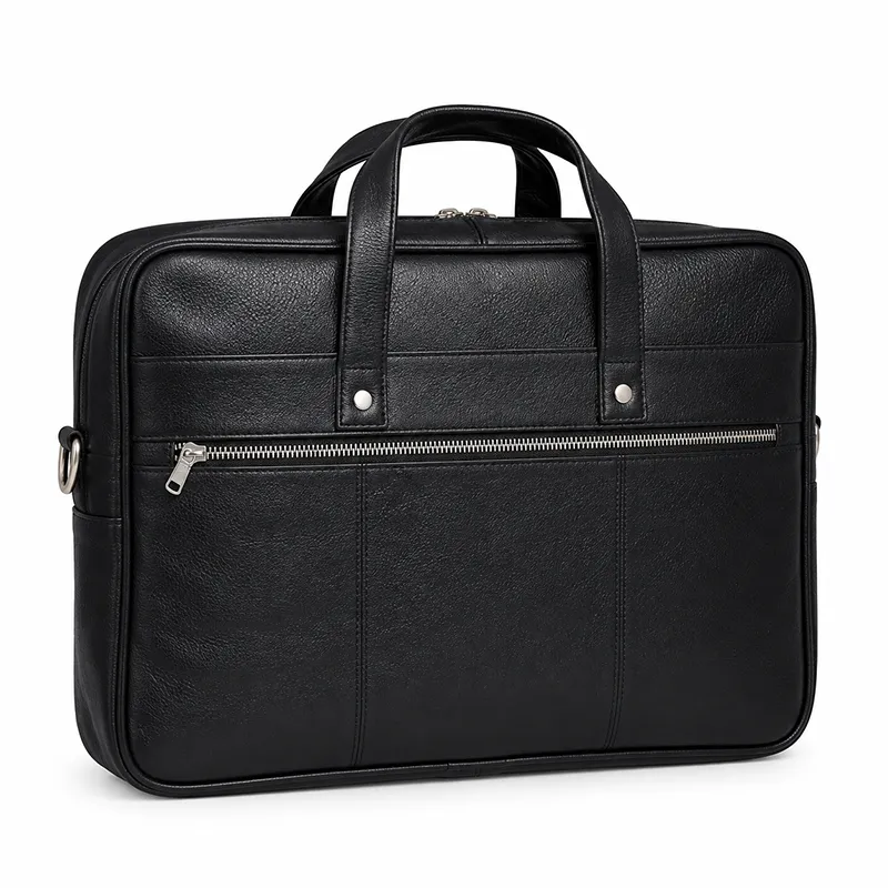 Customized laptop bags with company logo for employee welcome kits in Vijayawada.