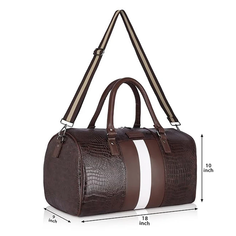 Custom logo duffel bag for employee welcome kits