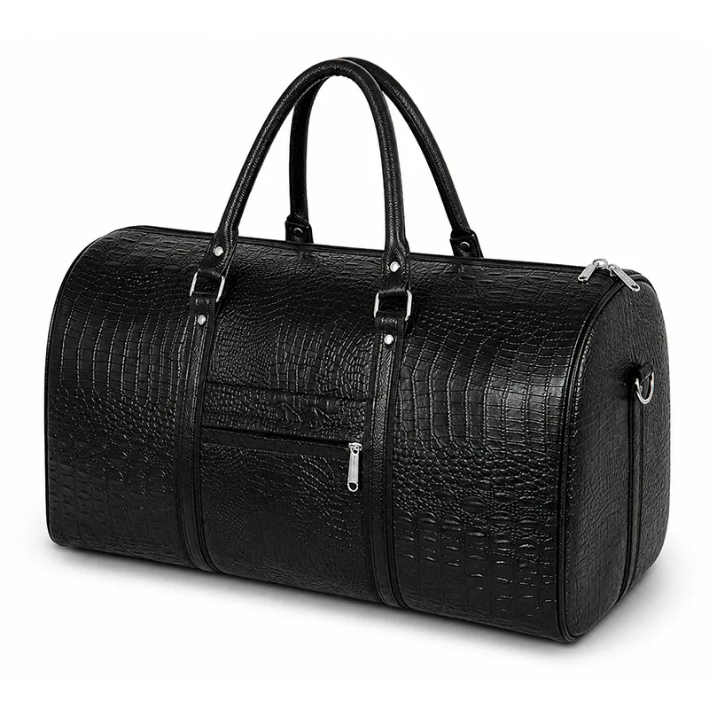 Custom logo duffel bag for employee welcome kits