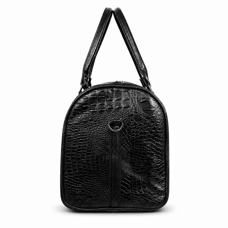 Croco Duffel Bag side view for bulk corporate gifting